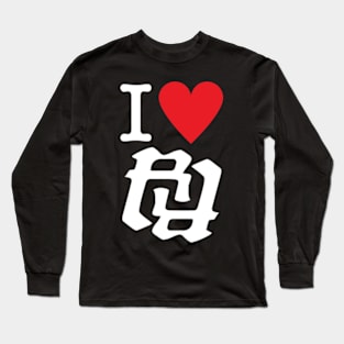 Kankan Merch I Love RR Long Sleeve T-Shirt